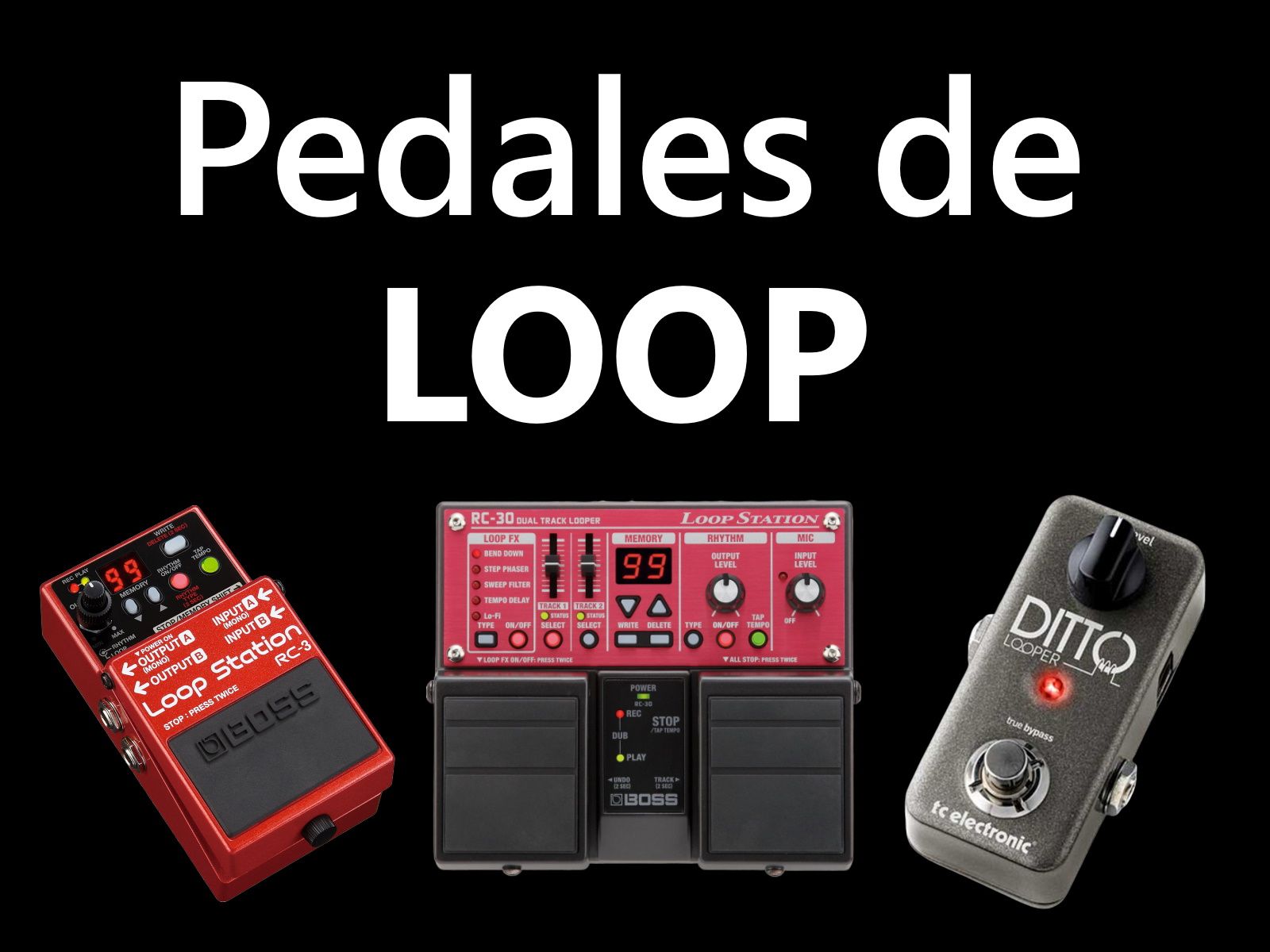 pedal looper guitarra