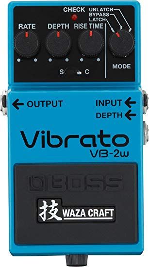 boss pedal vibrato