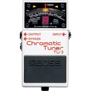 boss pedal afinador guitarra