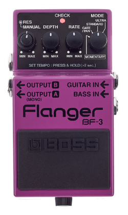 boss pedal flanger