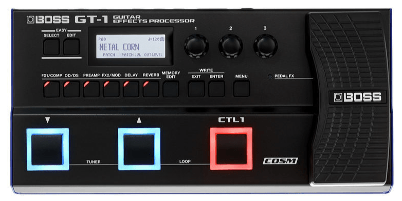 boss gt-1 pedal multiefectos