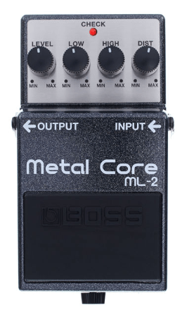 boss pedal distorsion metal