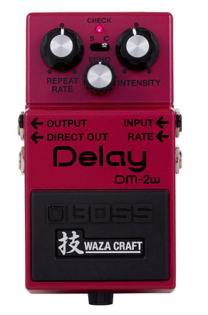 boss pedal delay
