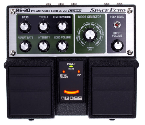 boss pedal delay