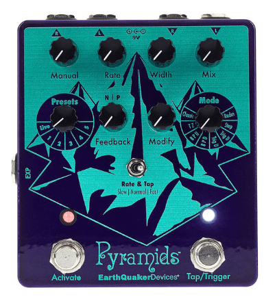 earthquaker pyramid flanger pedal