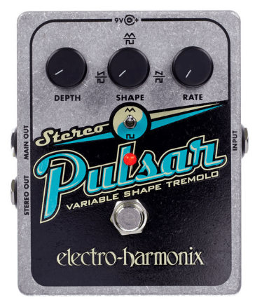 stereo pulsar pedal de tremolo