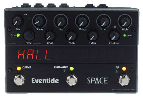 eventide pedal de reverb