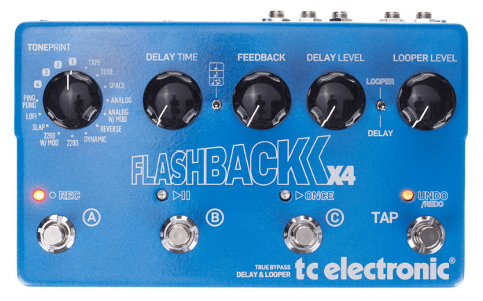 flshback x4 pedal delay