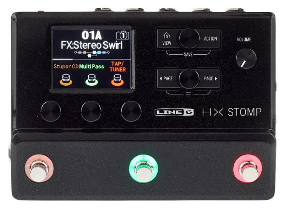 helix stomp pedal multiefectos