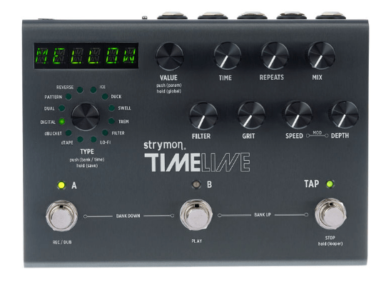 strymon pedal mulltiefecto tiempo
