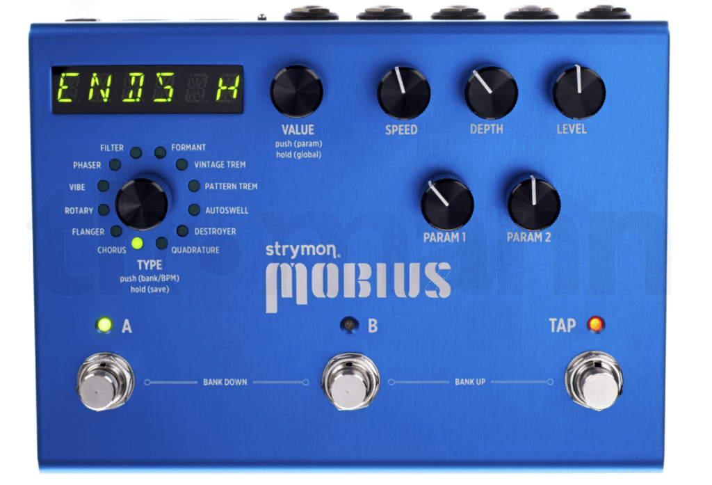 strymon mobius pedal de phaser