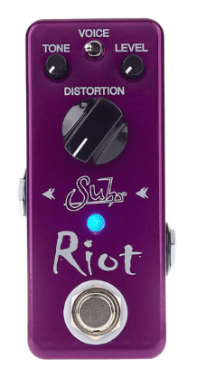 suhr riot pedal distorsion mini