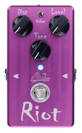 suhr riot pedal distorsion
