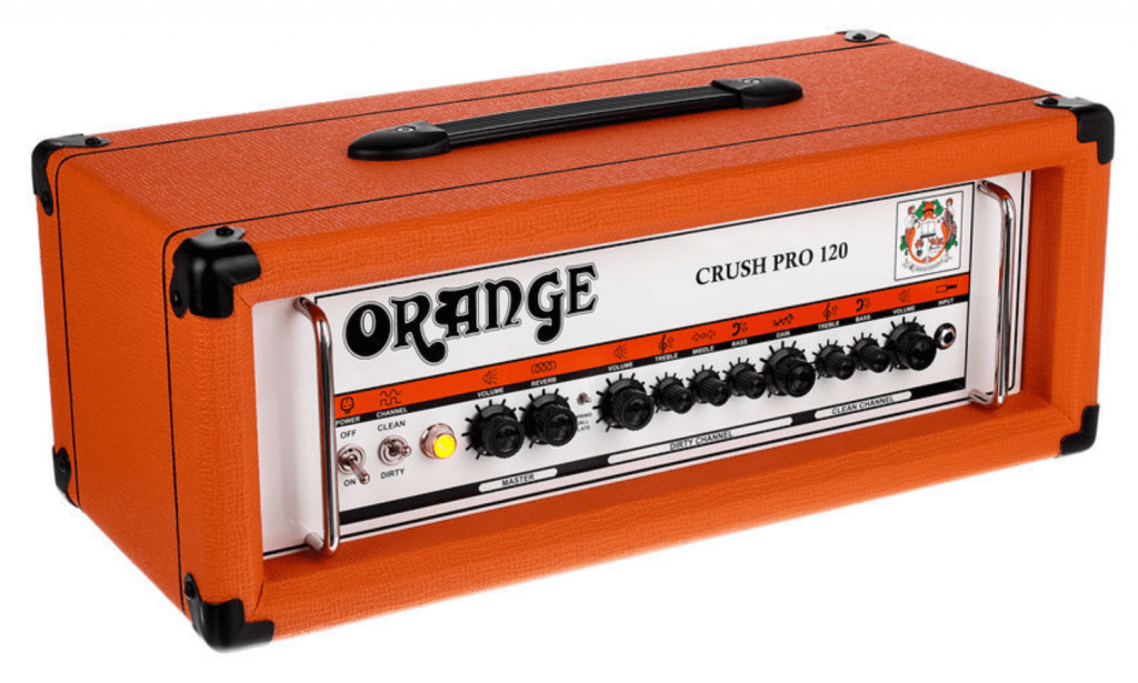 amplificador de transistores orange crush
