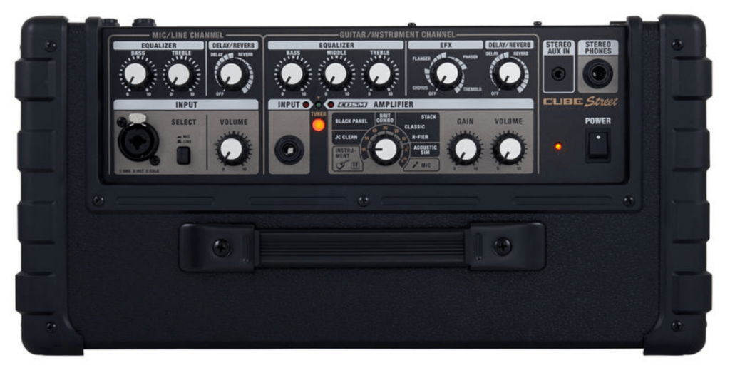 roland cube amplificador acustico