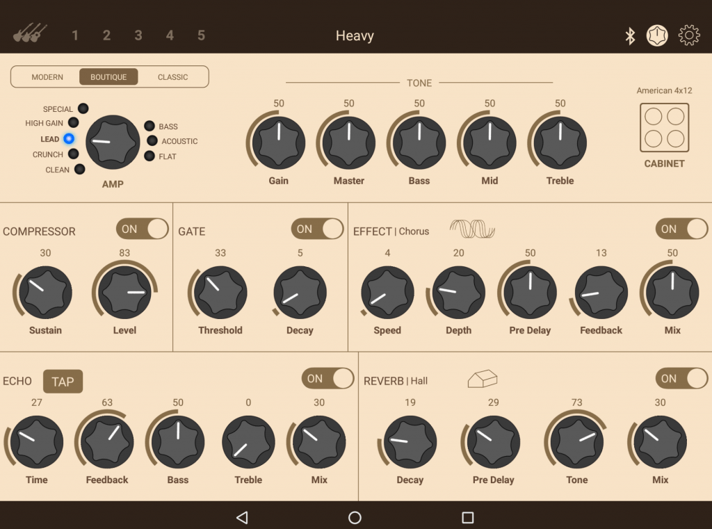 yamaha thr app guitarra ampli