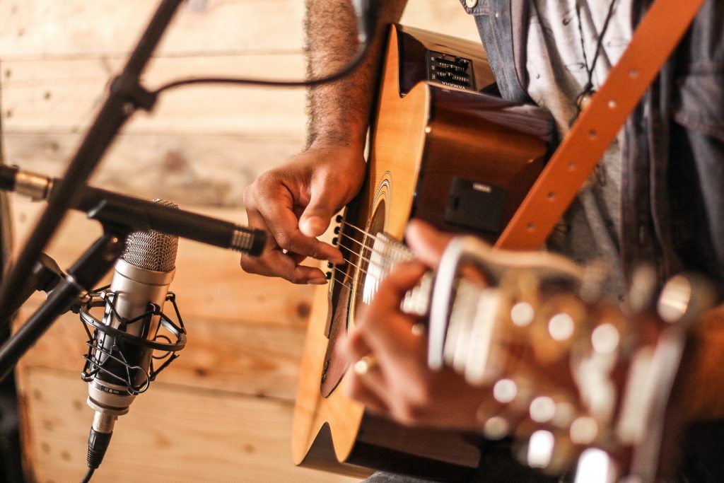 amplificador guitarra acustica
