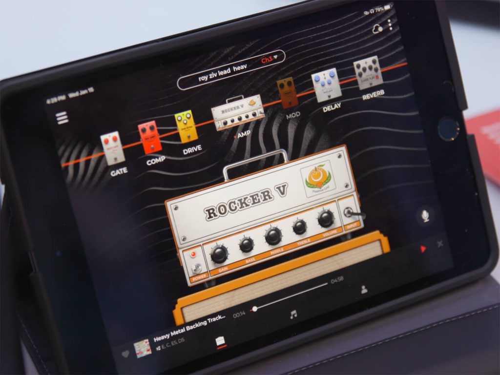 positive grid app guitarra amplificador